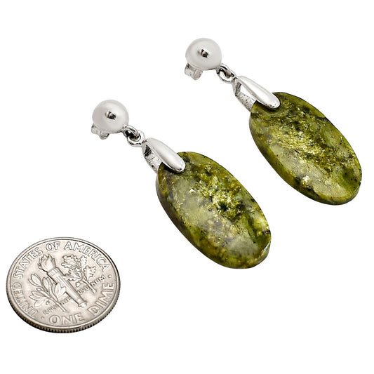 Natural Chrysotile Earrings E-1199 SDE90655