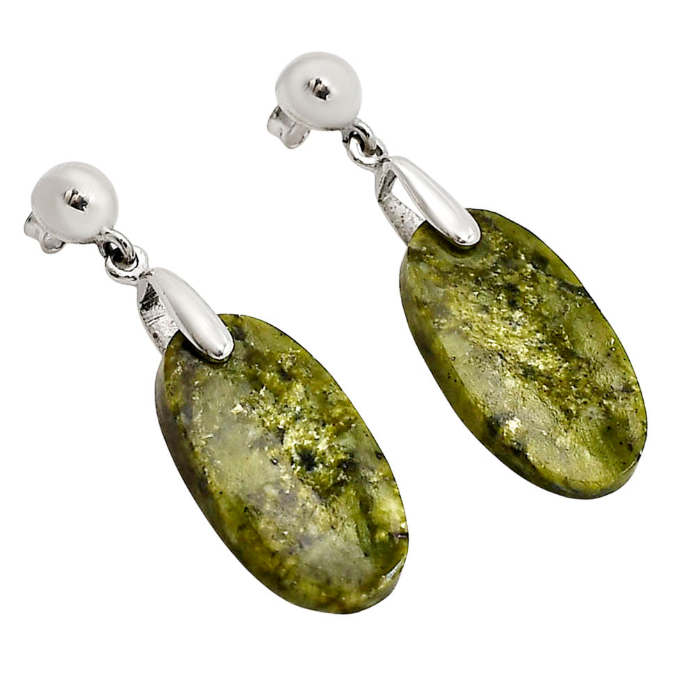 Natural Chrysotile Earrings E-1199 SDE90655