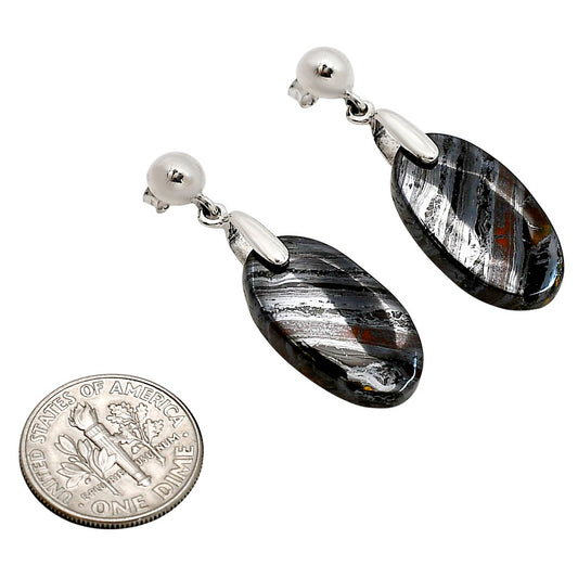 Iron Tiger Eye Earrings E-1199 SDE90660