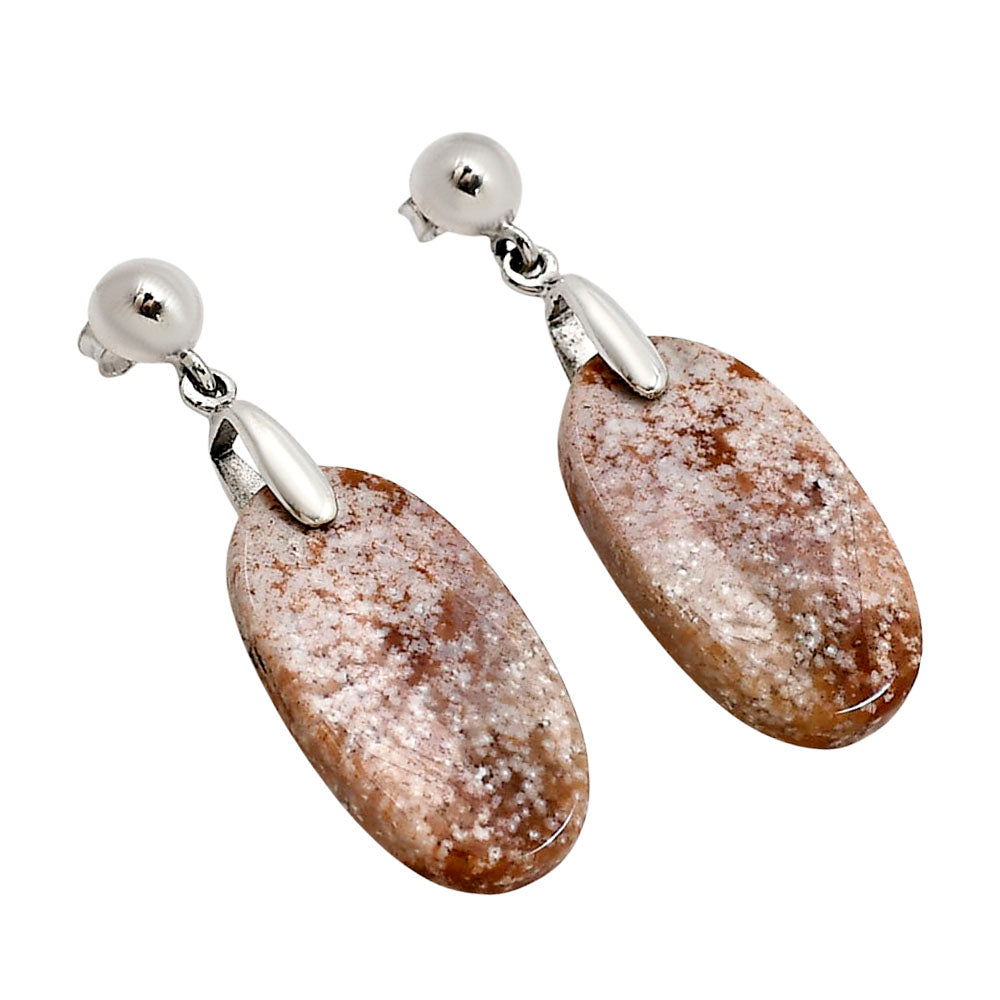 Rosetta Picture Jasper Earrings E-1199 SDE90664