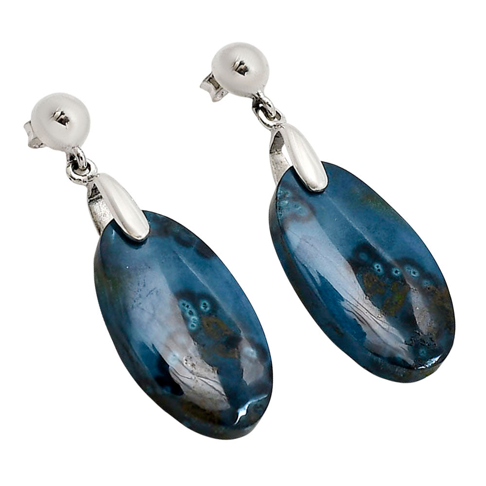 Shattuckite Earrings E-1199 SDE90677