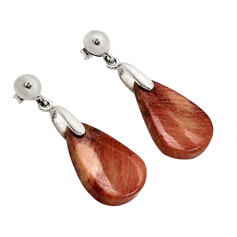 Snake Skin Jasper Earrings E-1199 SDE90725