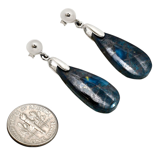 Shattuckite Earrings E-1199 SDE90726