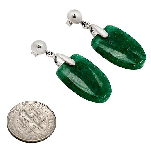 Green Aventurine Earrings E-1199 SDE90734