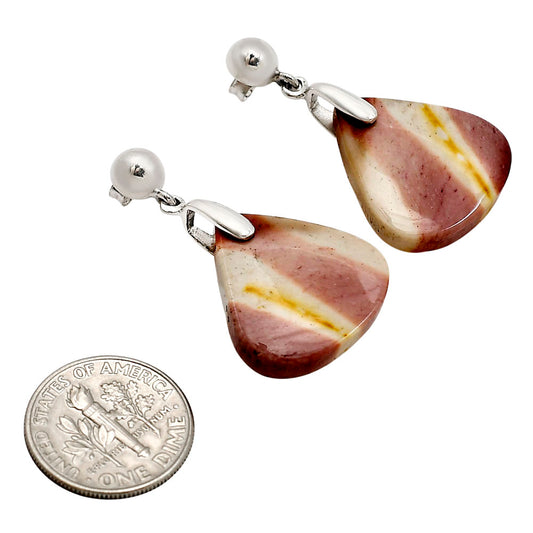 Red Mookaite Earrings E-1199 SDE90735