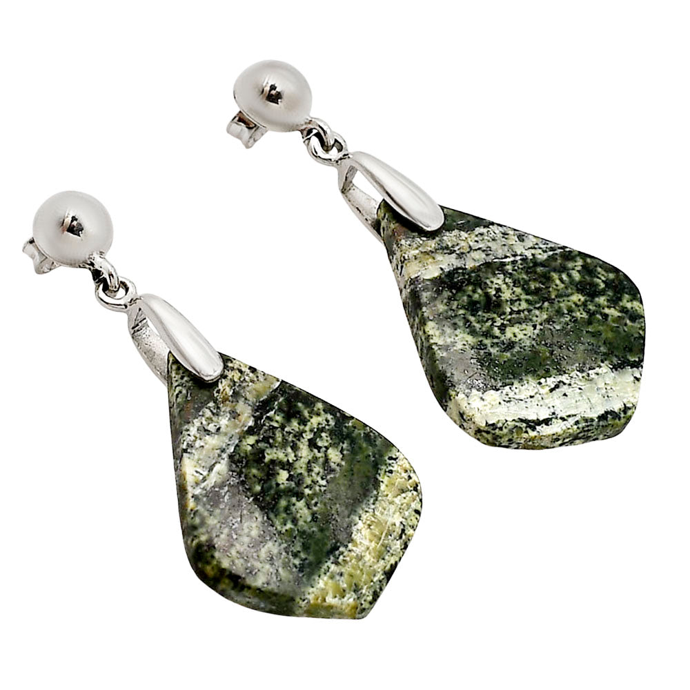 Natural Chrysotile Earrings E-1199 SDE90737