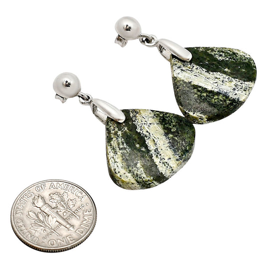 Natural Chrysotile Earrings E-1199 SDE90739