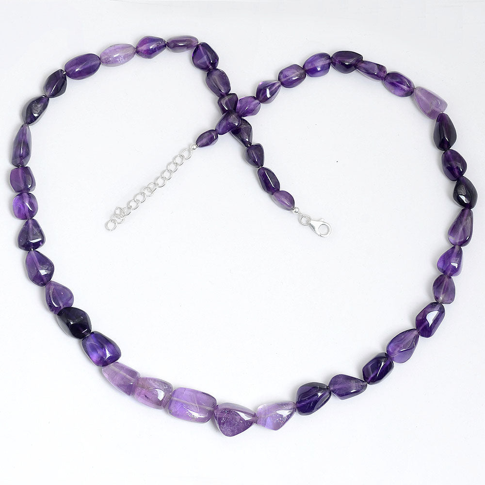 69 gm Natural Amethyst Necklace SDN1080