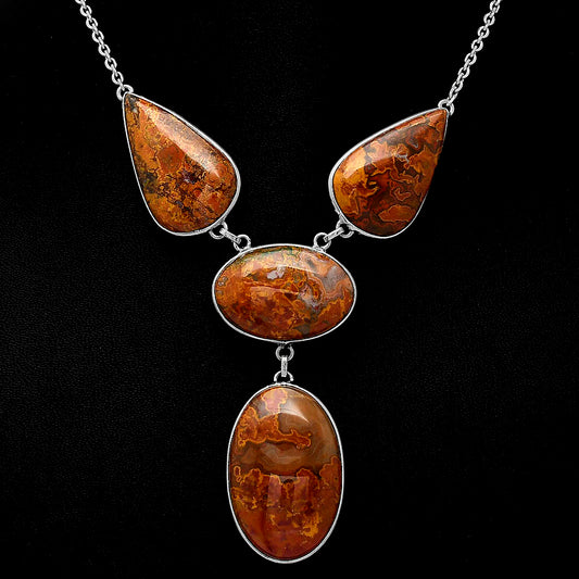 Natural Rare Cady Mountain Agate Necklace N-1013 SDN2008