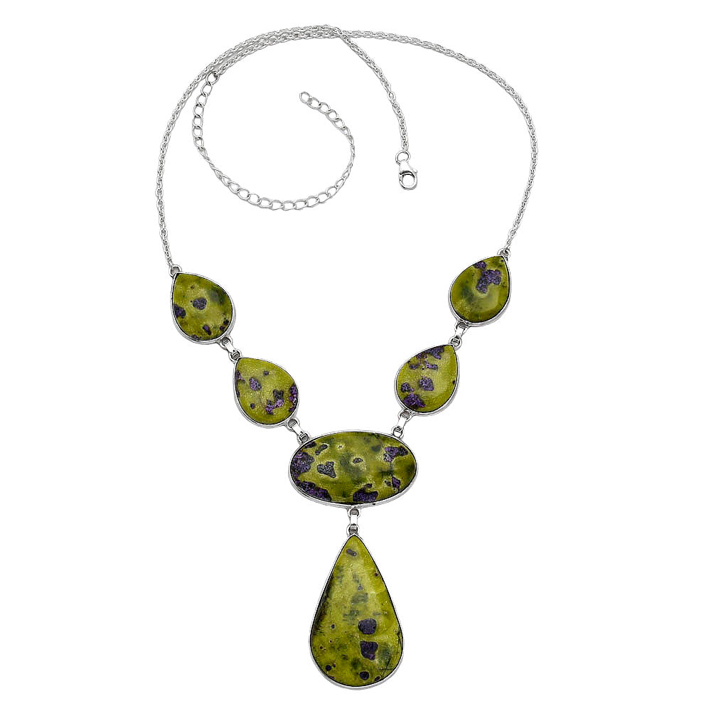 Natural Stichtite Necklace N-1013 SDN2018