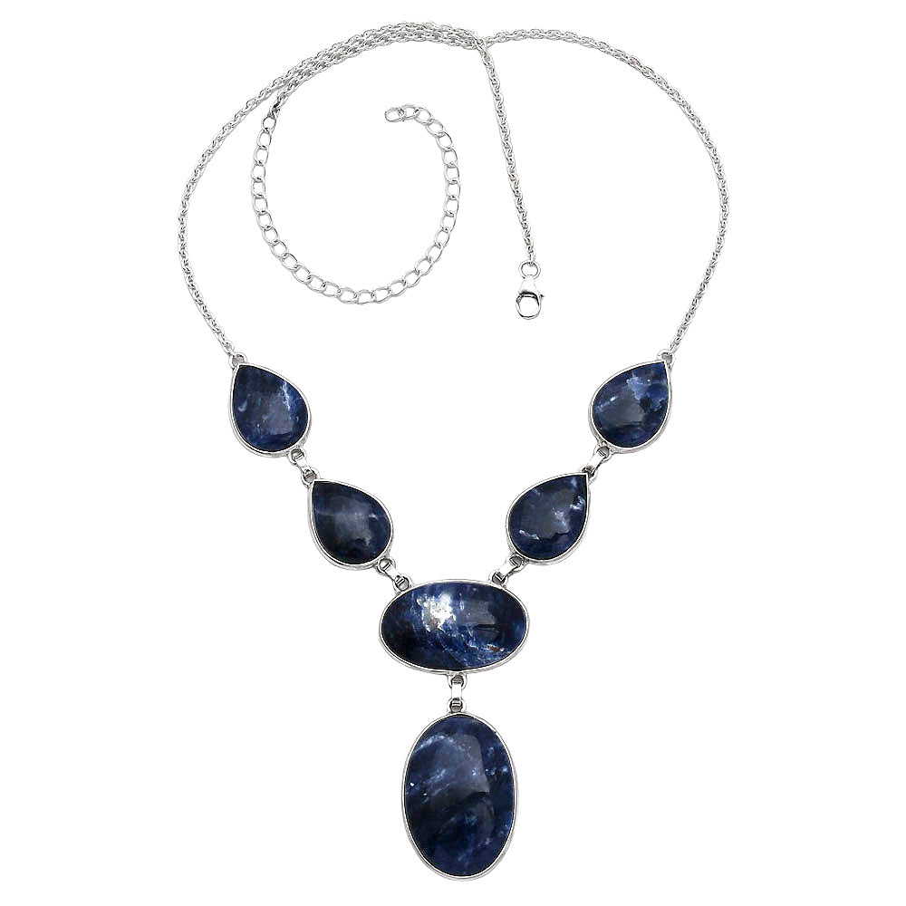 Natural Sodalite Necklace N-1013 SDN2020