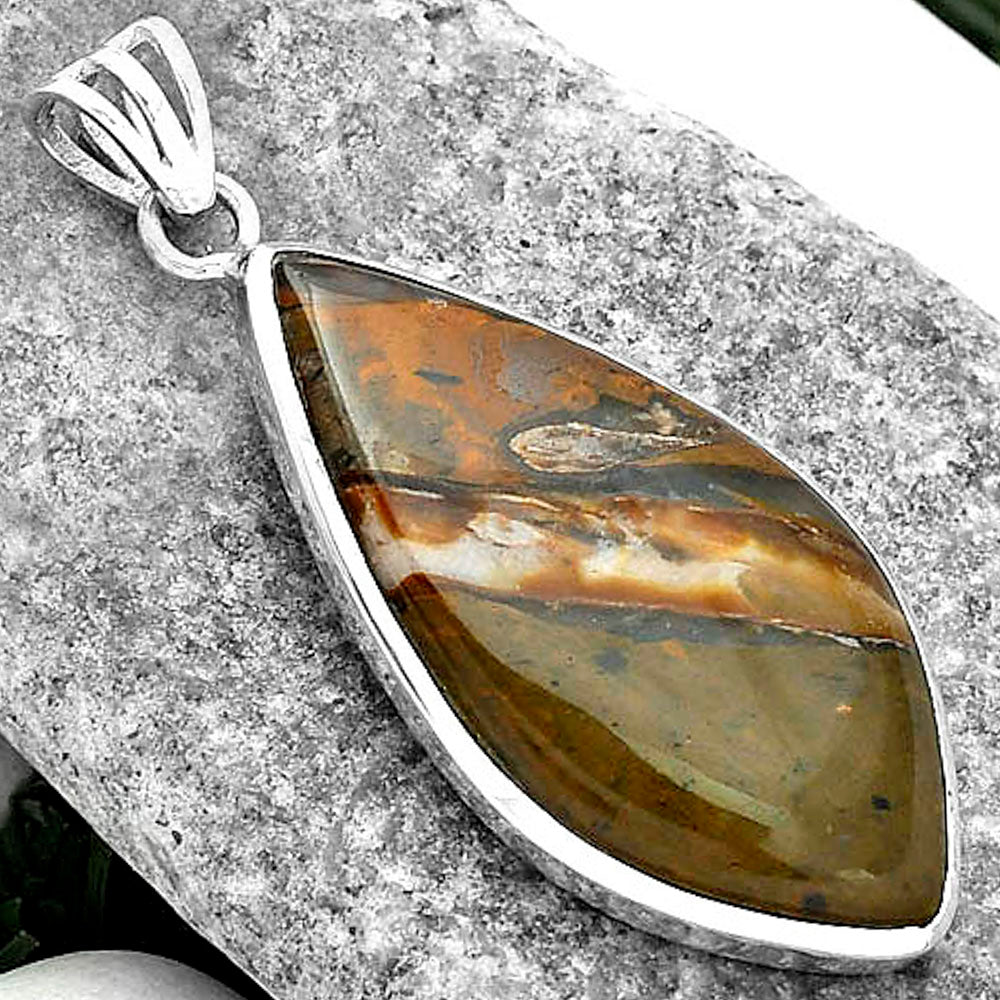 Natural Rock Calcy Pendant P-1002 SDP102223