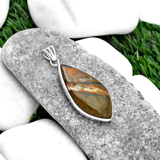 Natural Rock Calcy Pendant P-1002 SDP102223