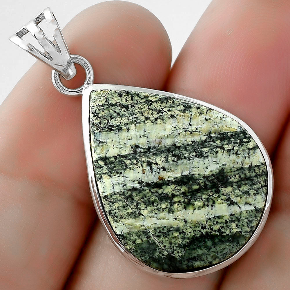 Natural Chrysotile Pendant P-1002 SDP102225