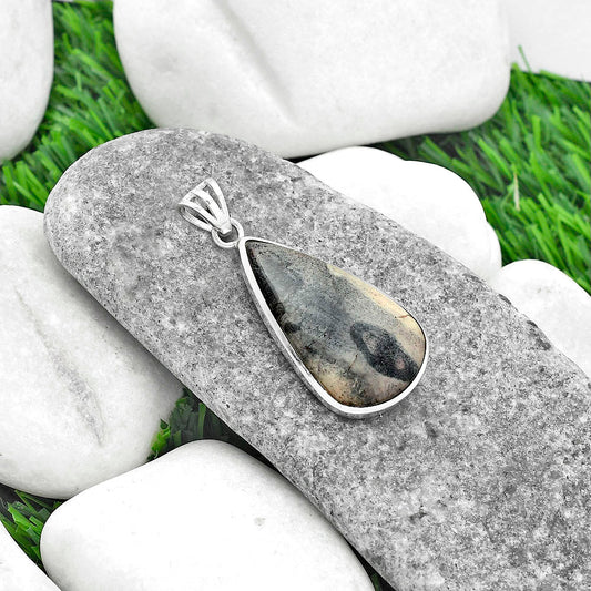 Natural Porcelain Jasper Pendant P-1002 SDP102270