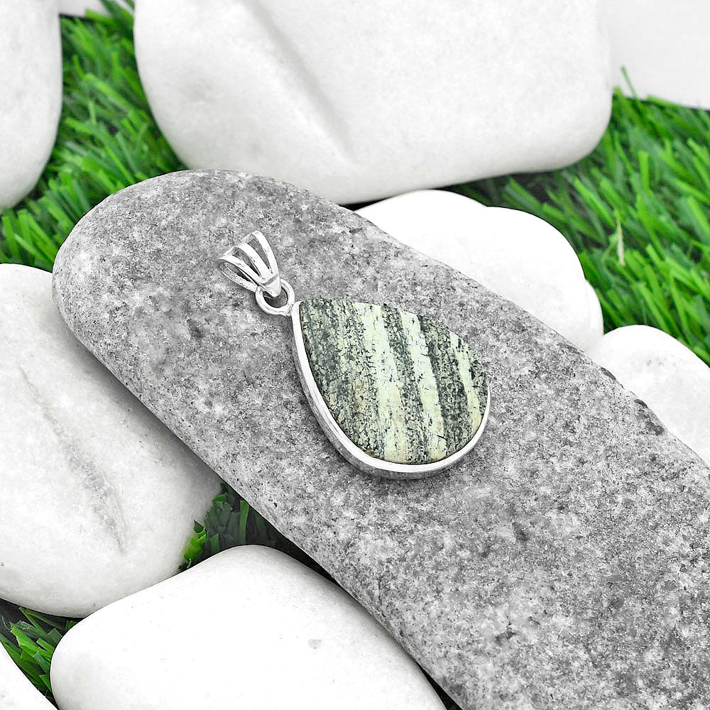 Natural Chrysotile Pendant P-1002 SDP102274