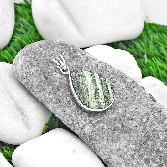 Natural Chrysotile Pendant P-1002 SDP102274