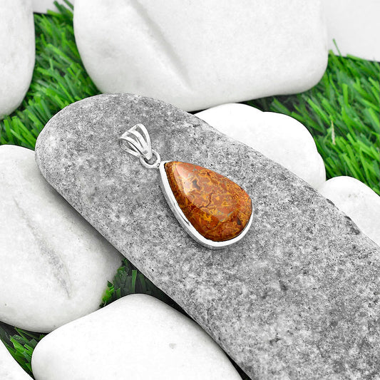Natural Rare Cady Mountain Agate Pendant P-1002 SDP102282
