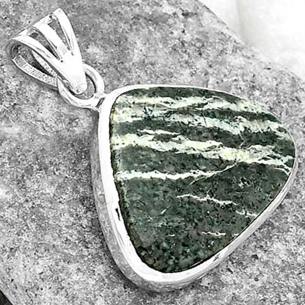 Natural Chrysotile Pendant P-1002 SDP102293