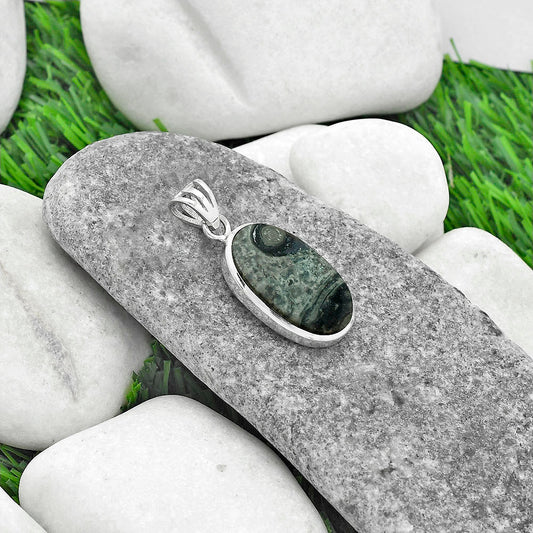 Natural Star Galaxy Jasper Pendant P-1002 SDP102366