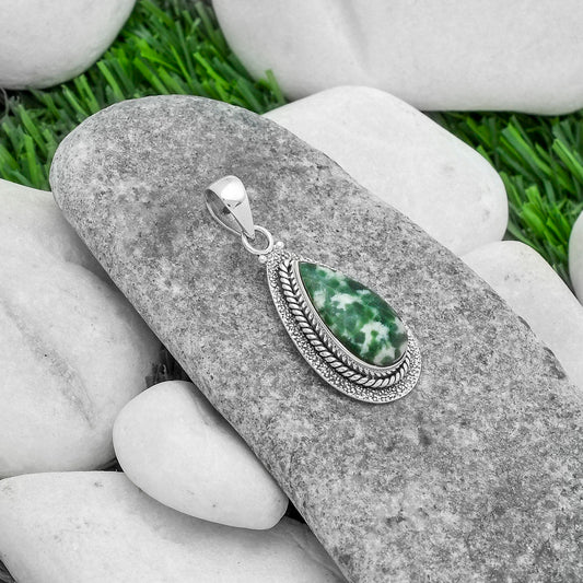 Natural Dioptase Pendant P-1181 SDP102540