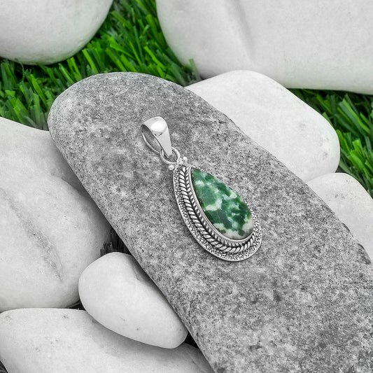 Natural Dioptase Pendant P-1181 SDP102563