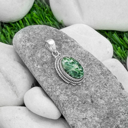 Natural Dioptase Pendant P-1181 SDP102565