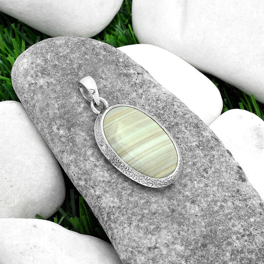 Natural Saturn Chalcedony Pendant P-1538 SDP103130