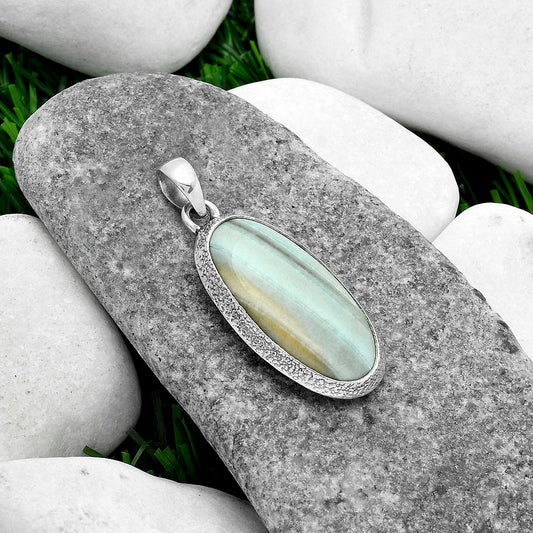 Natural Saturn Chalcedony Pendant P-1538 SDP103134