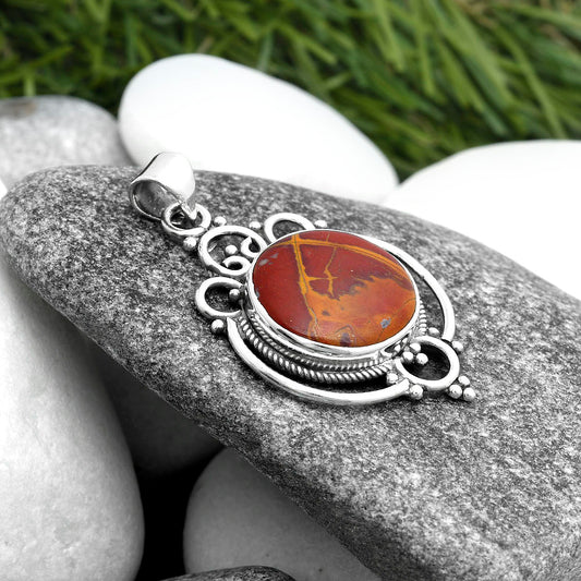 Natural Noreena Jasper Pendant P-1569 SDP103303