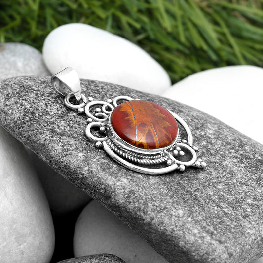 Natural Noreena Jasper Pendant P-1569 SDP103316