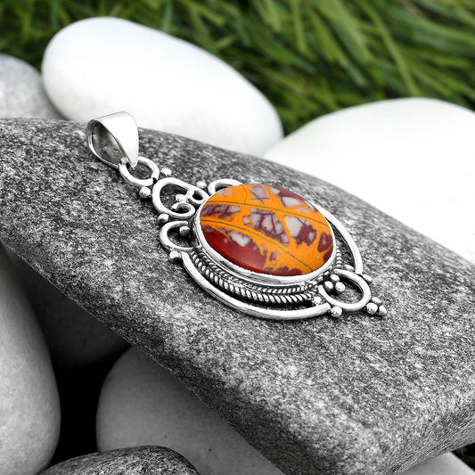 Natural Noreena Jasper Pendant P-1569 SDP103321