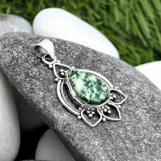 Natural Dioptase Pendant P-1444 SDP103386
