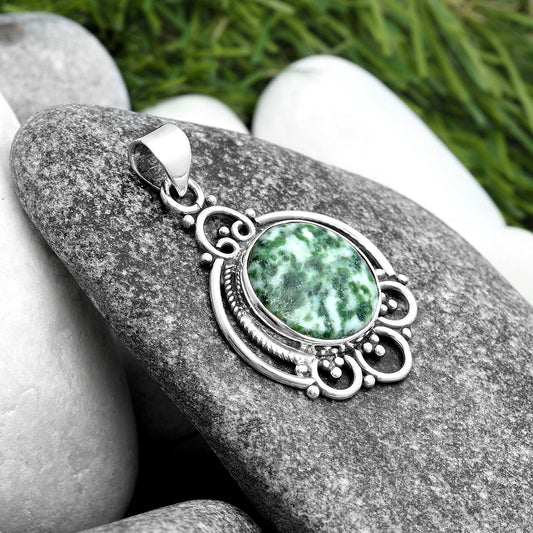 Natural Dioptase Pendant P-1569 SDP103530