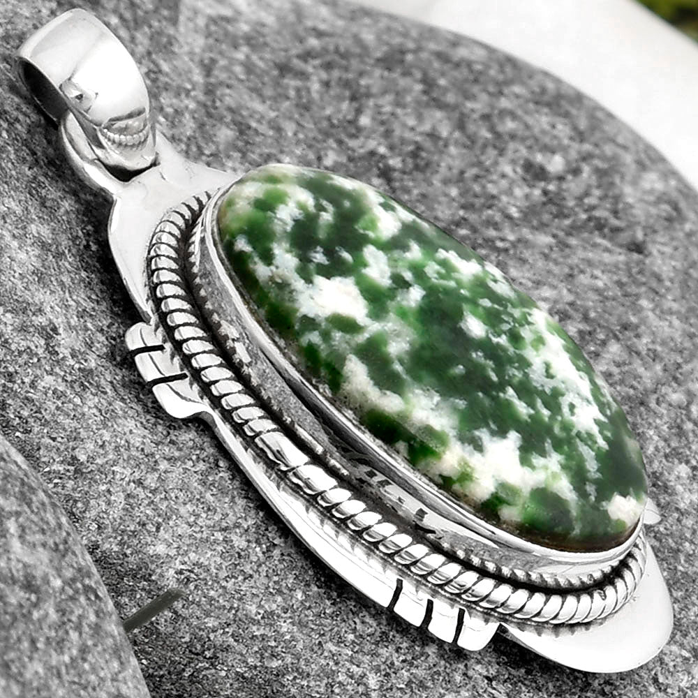 Natural Dioptase Pendant P-1463 SDP104533