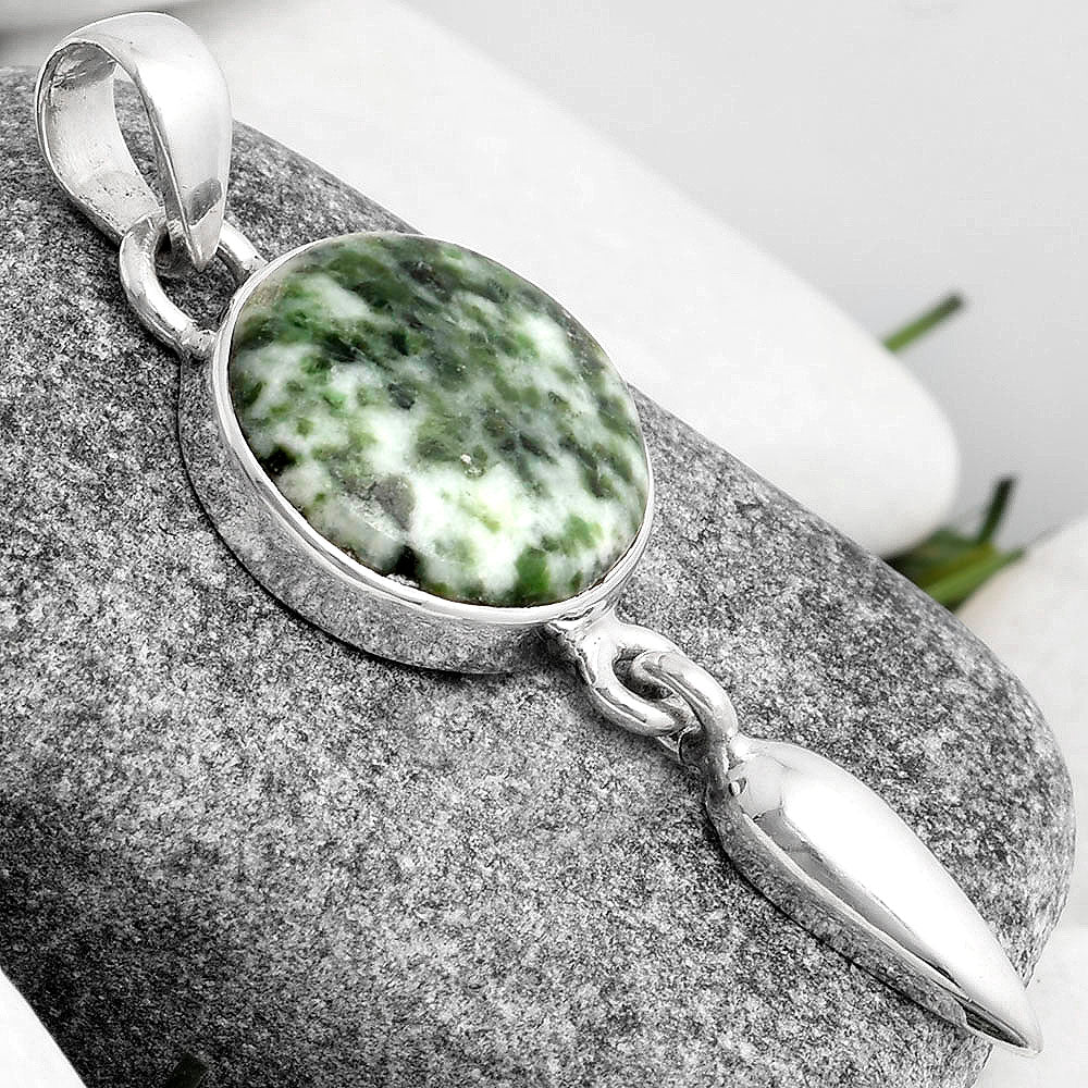 Natural Dioptase Pendant P-1295 SDP104578