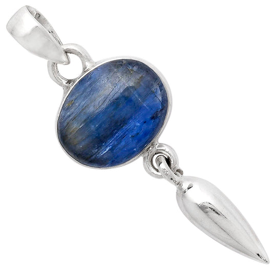 Natural Blue Kyanite - Brazil Pendant P-1295 SDP104591