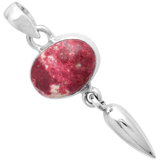 Natural Pink Thulite - Norway Pendant P-1295 SDP104603