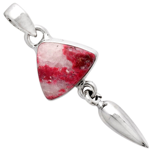 Natural Pink Thulite - Norway Pendant P-1295 SDP104612