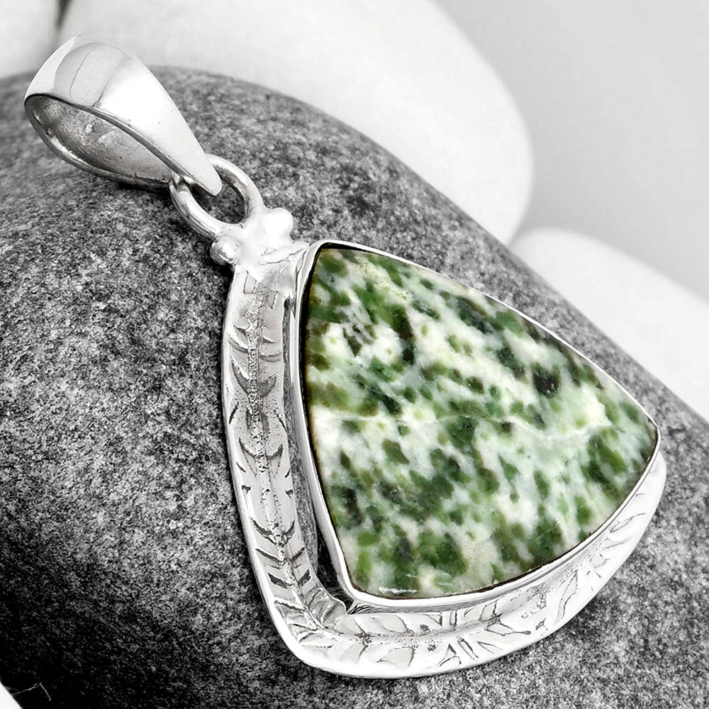 Natural Dioptase Pendant P-1397 SDP104638