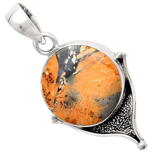 Natural Maligano Jasper - Indonesia Pendant P-1393 SDP104753