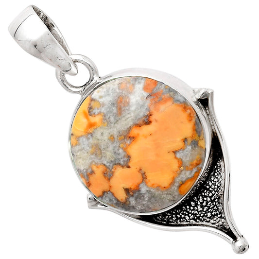 Natural Maligano Jasper - Indonesia Pendant P-1393 SDP104754