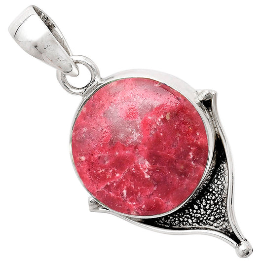 Natural Pink Thulite - Norway Pendant P-1393 SDP104787