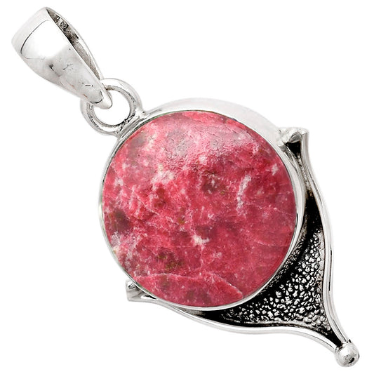 Natural Pink Thulite - Norway Pendant P-1393 SDP104788