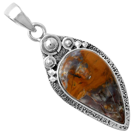 Natural Purple Cow Jasper Pendant P-1350 SDP104930