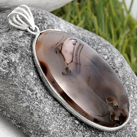 Natural Tube Agate - Turkish Pendant P-1001 SDP105672