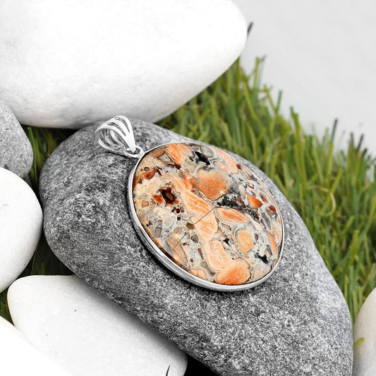 Natural Tabu Jasper Pendant P-1001 SDP105682