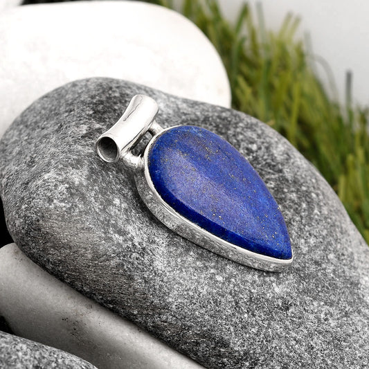 Natural Lapis - Afghanistan Pendant P-1259 SDP106131