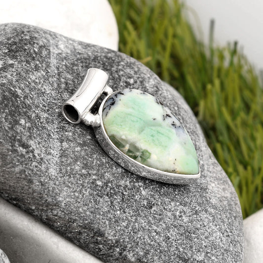 Dendritic Chrysoprase - Africa Pendant P-1259 SDP106134