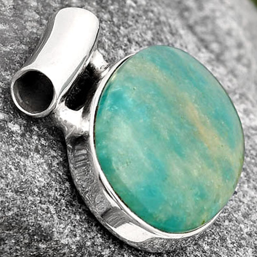 Natural Paraiba Amazonite Pendant P-1259 SDP106164